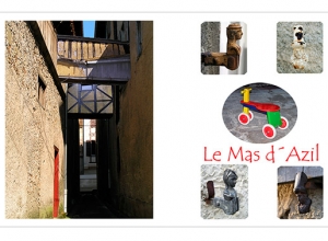 Serie Le Mas d´Azil inhabituel. Carte Postal, 2005
