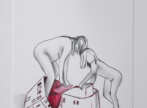 Déshabillant la maison (Homenaje a Louise Bourgeois), 2017