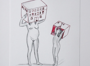 Déshabillant la maison (Homenaje a Louise Bourgeois), 2017