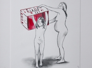 Déshabillant la maison (Homenaje a Louise Bourgeois), 2017