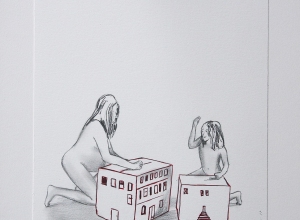 Déshabillant la maison (Homenaje a Louise Bourgeois), 2017