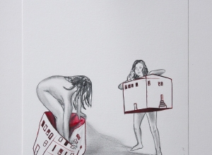Déshabillant la maison (Homenaje a Louise Bourgeois), 2017