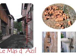 Serie Le Mas d´Azil inhabituel. Carte Postal, 2005