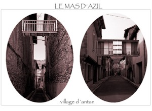 Serie Le Mas d´Azil inhabituel. Carte Postal, 2005