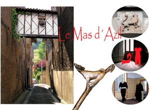 Serie Le Mas d´Azil inhabituel. Carte Postal, 2005